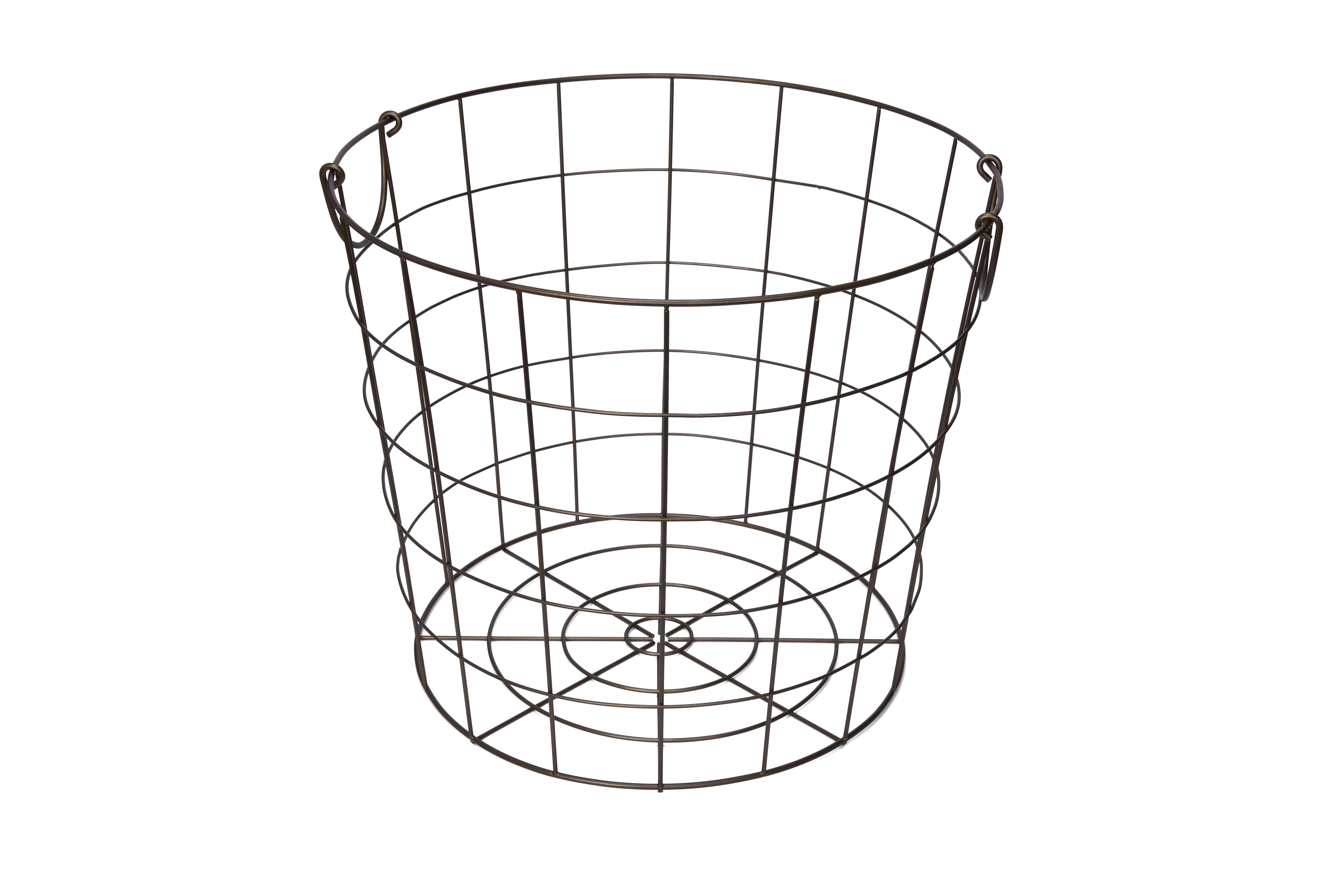 Metal basket laundry
