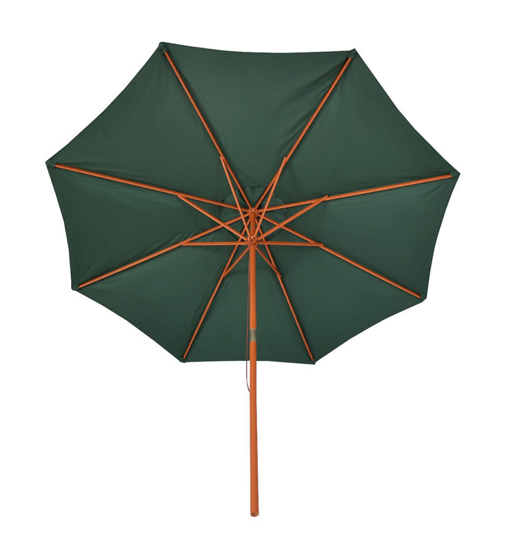 Hot Selling Wooden Frame Garden Patio Umbrellas, Big Size Garden Umbrellas