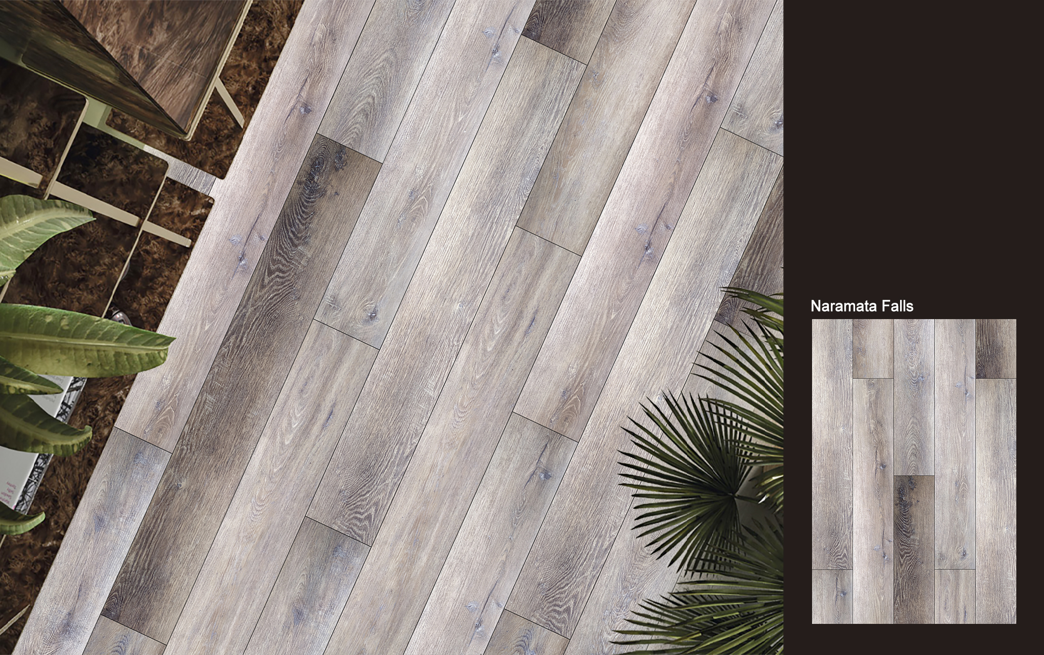 5mm Thickness 0.5mm Wear Layer SPC Vinyl Floor