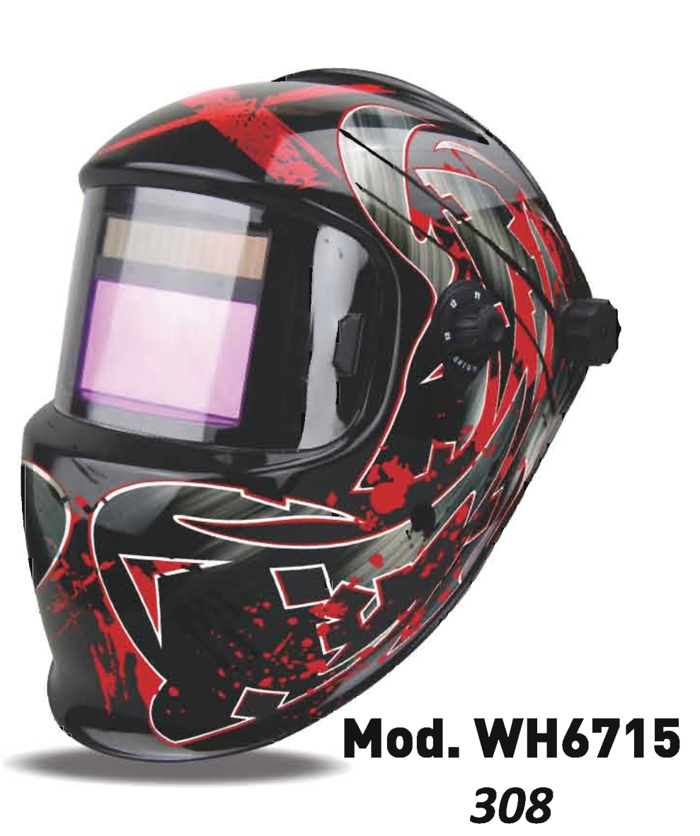 Solar Powered Auto darkening Welding Helmet