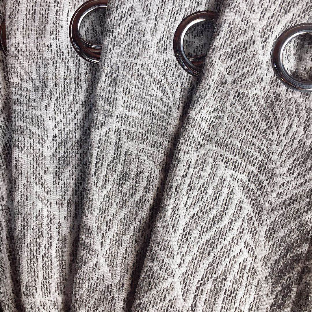 Jacquard Cutain Pair