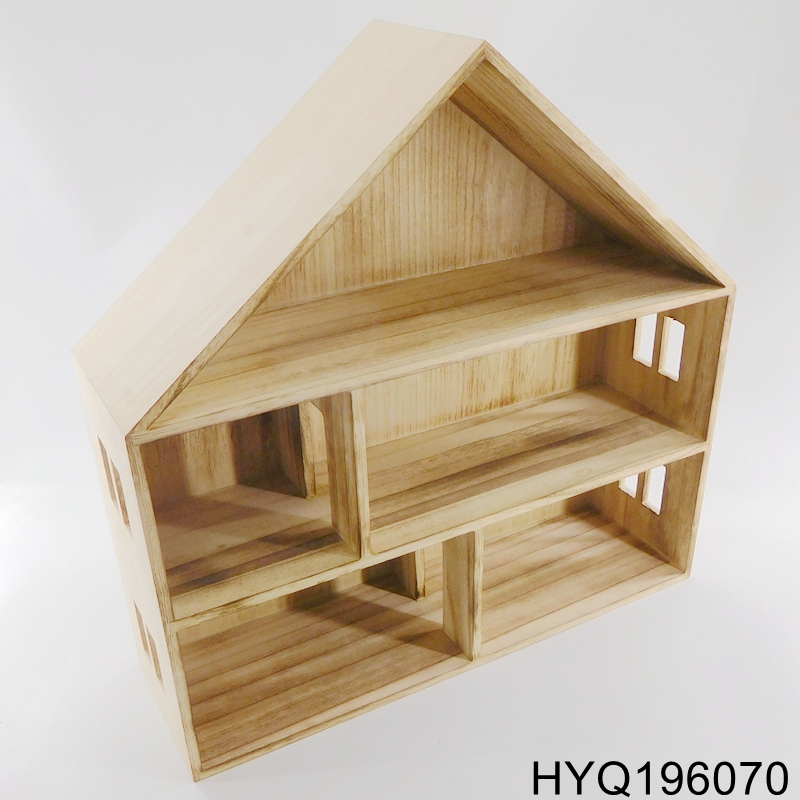Wood doll house