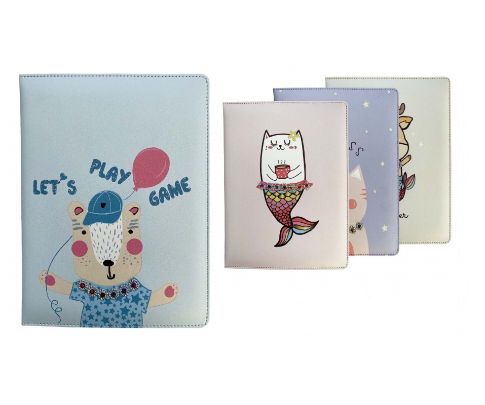 Office stationery classic multifunctional A5 PU hardcover notebook shool diary