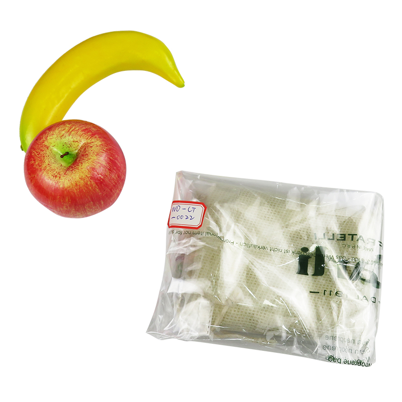 custom made drawstring splicing cotton mesh cloth bread bag