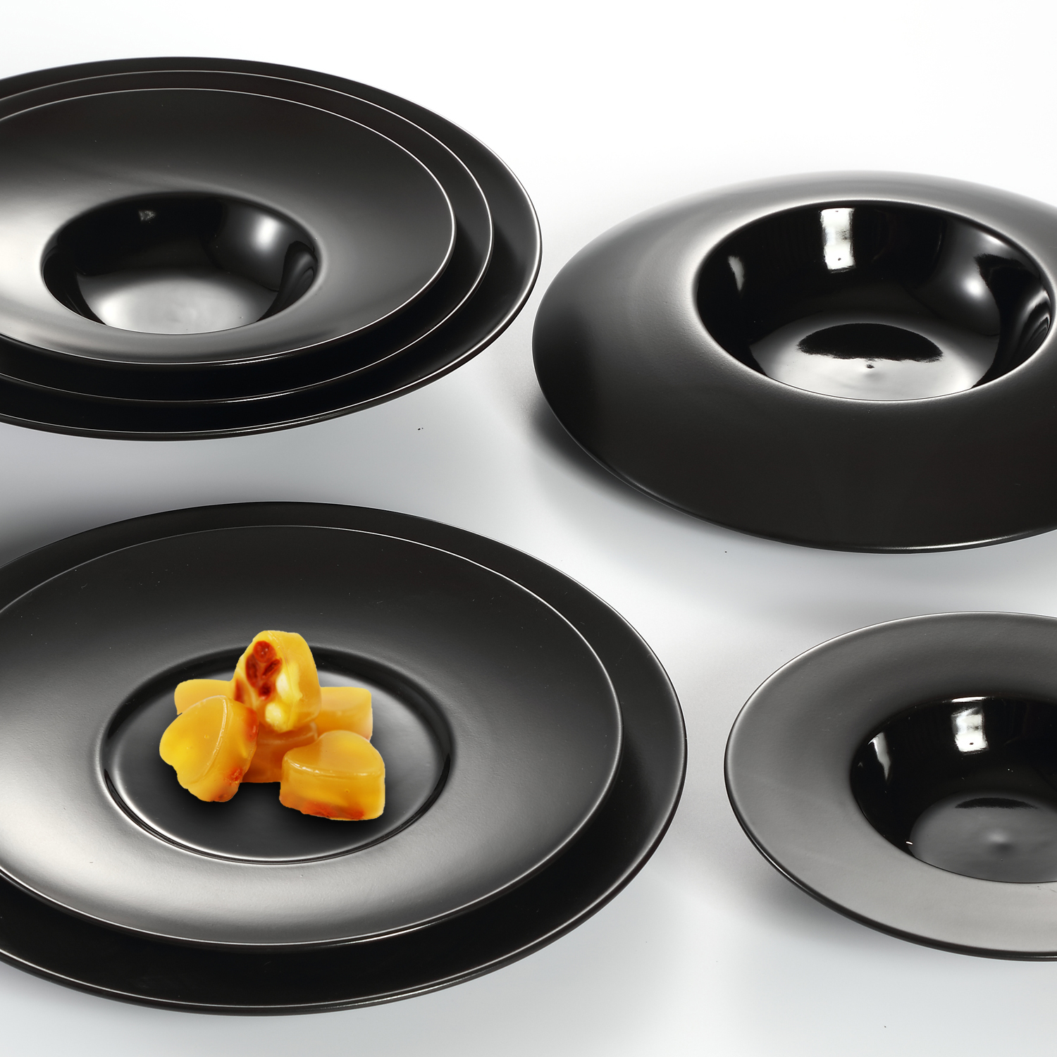 matt black plate