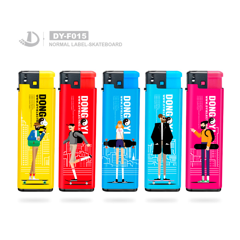 New arrival turbo electronic windproof lighter with wrapper
