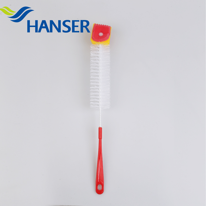 Sponge slender glasses cup brush