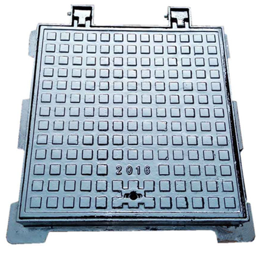 Square manhole cover