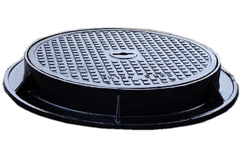 Round manhole cover