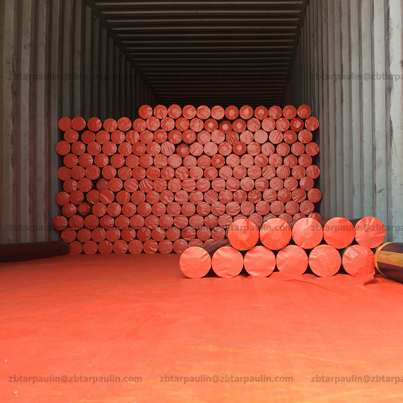 140 gsm tarpaulin; Blue/Orange tarpaulin, 9 feet tarpaulin