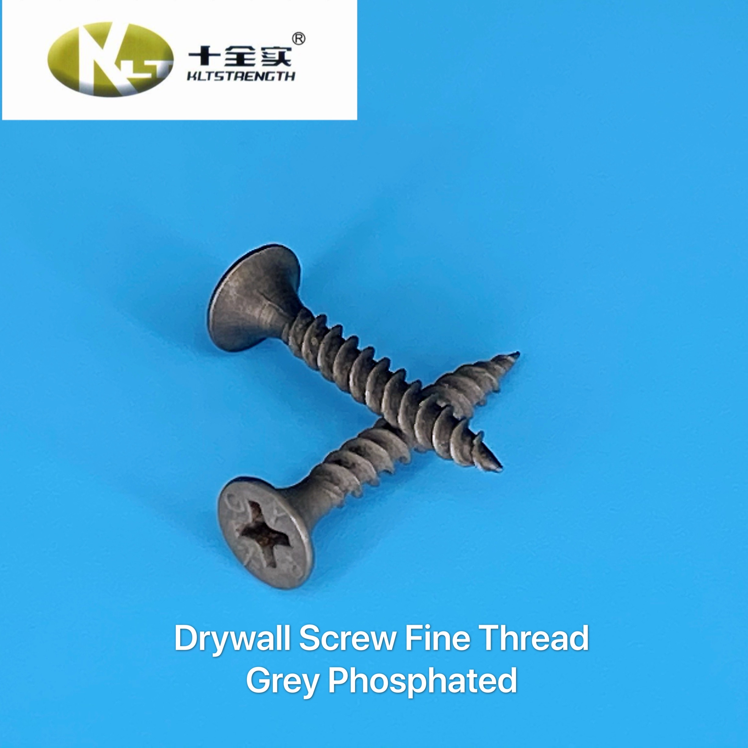 Black Phosphated Drywall Screw Fine Thread