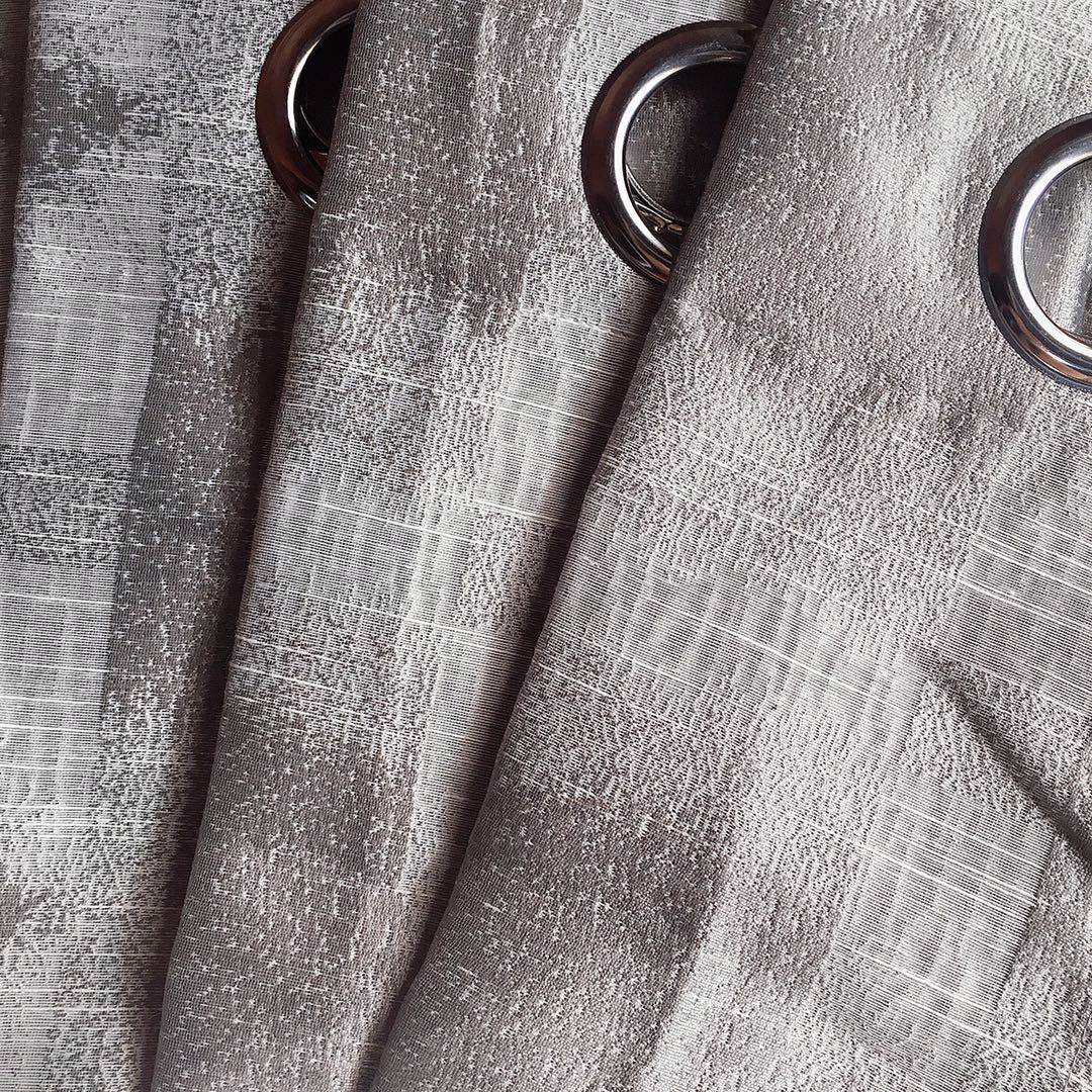 Jacquard Cutain Pair
