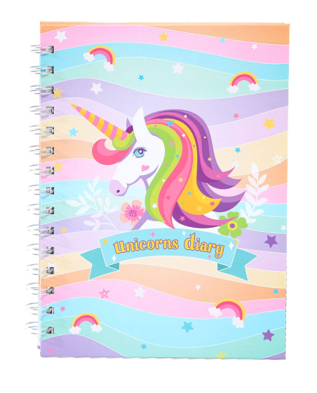 Hard copy spiral notebook