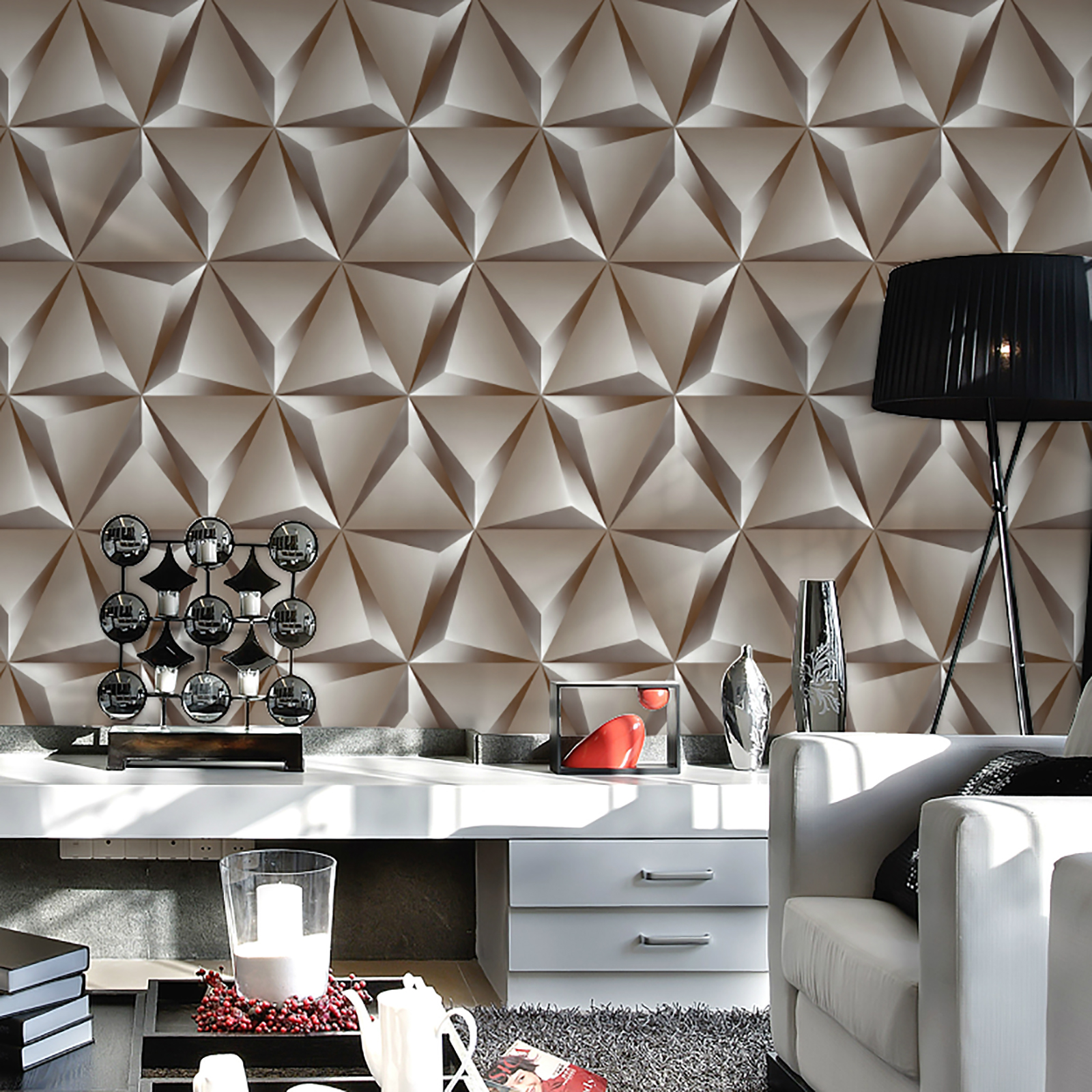 Vinyl adhesive decorative film-Stereoscopic design