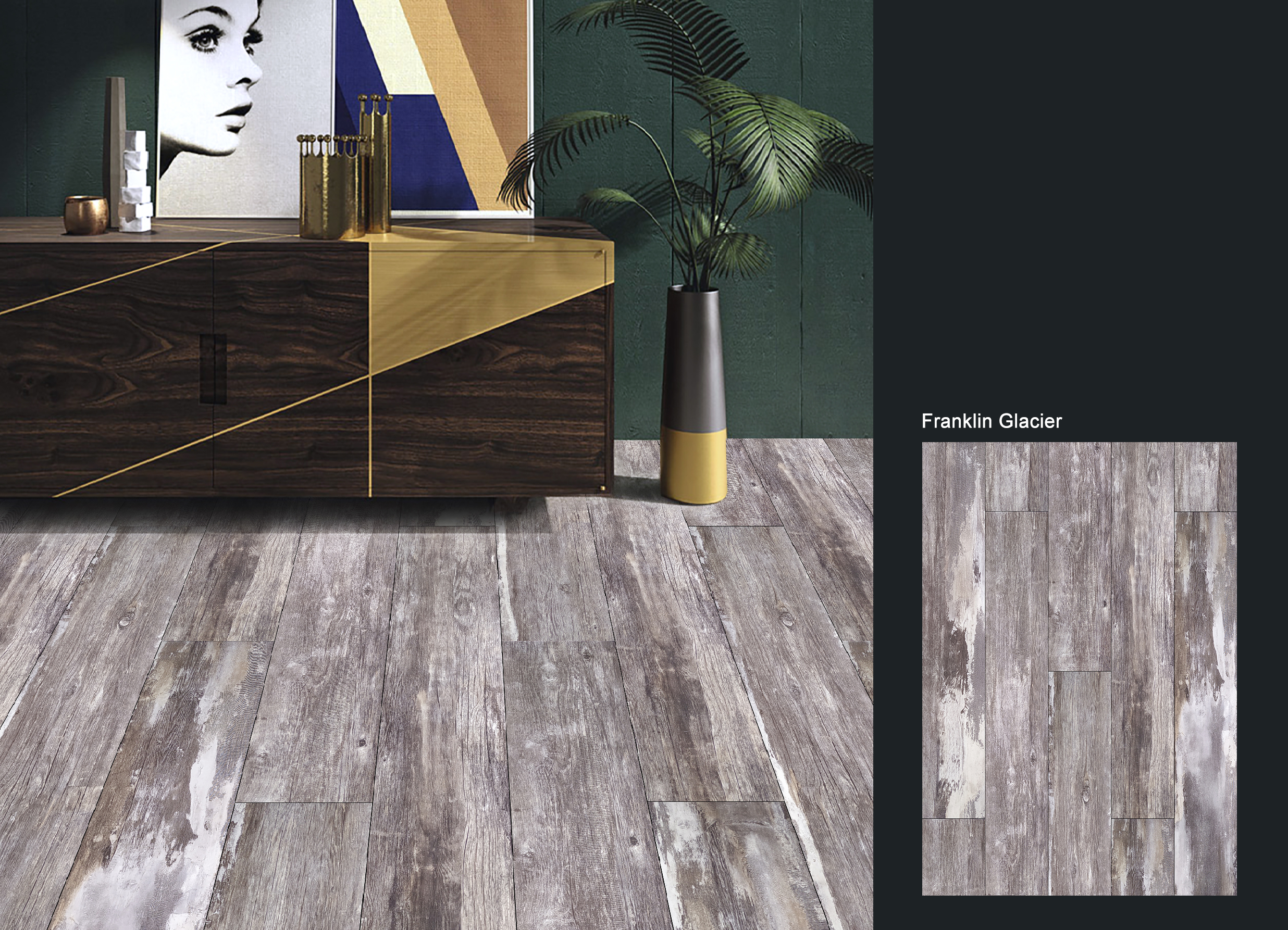 High-quality surface UV treatment Wood Pattern Spc Vinyl Plank Flooring