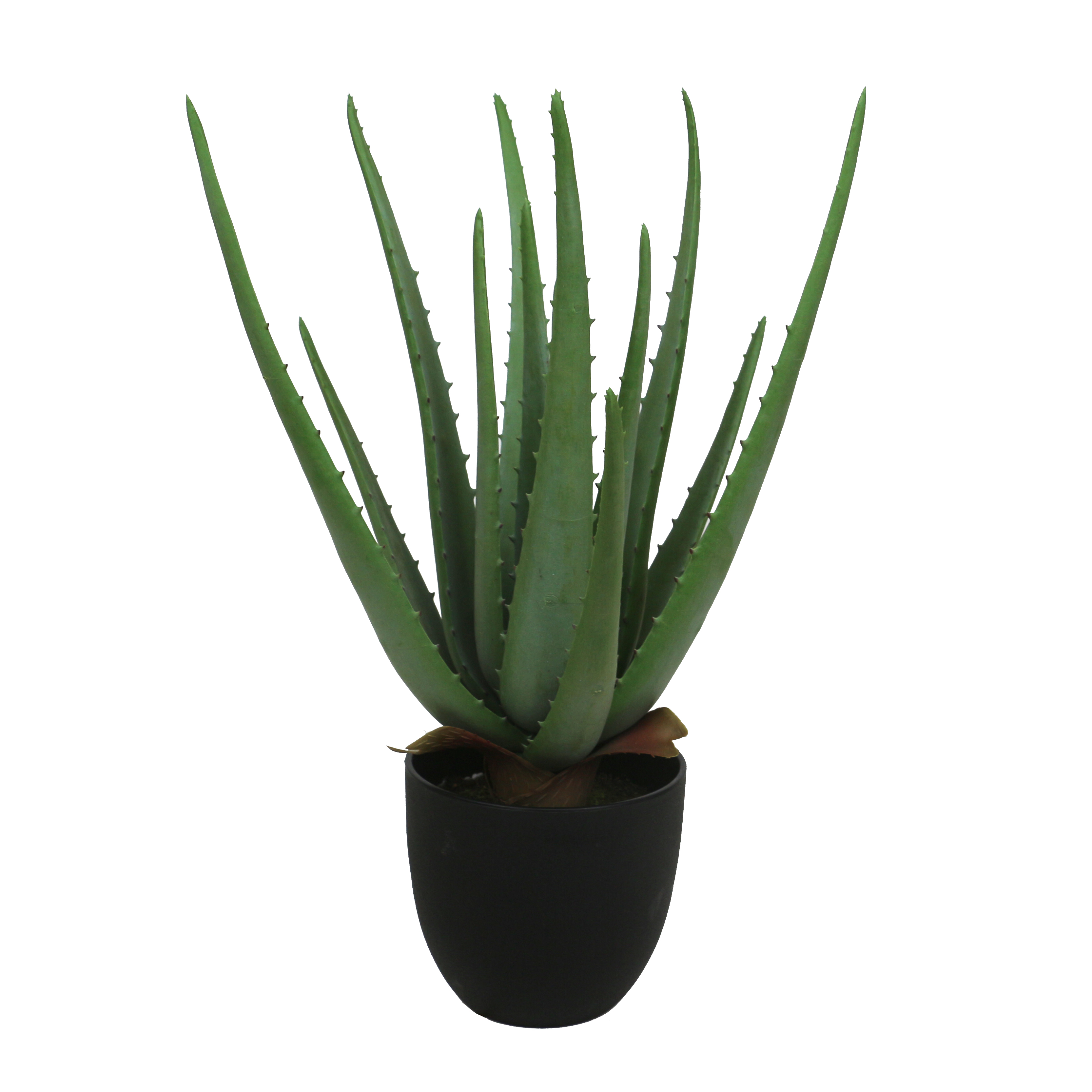 artificial plants plastic aloe 35cm 11lvs for outdor or indoor