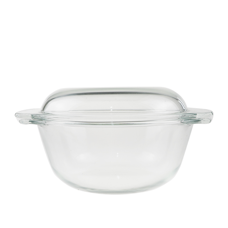 Round Glass Casserole