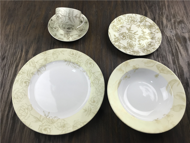 New Bone China Dinner Set