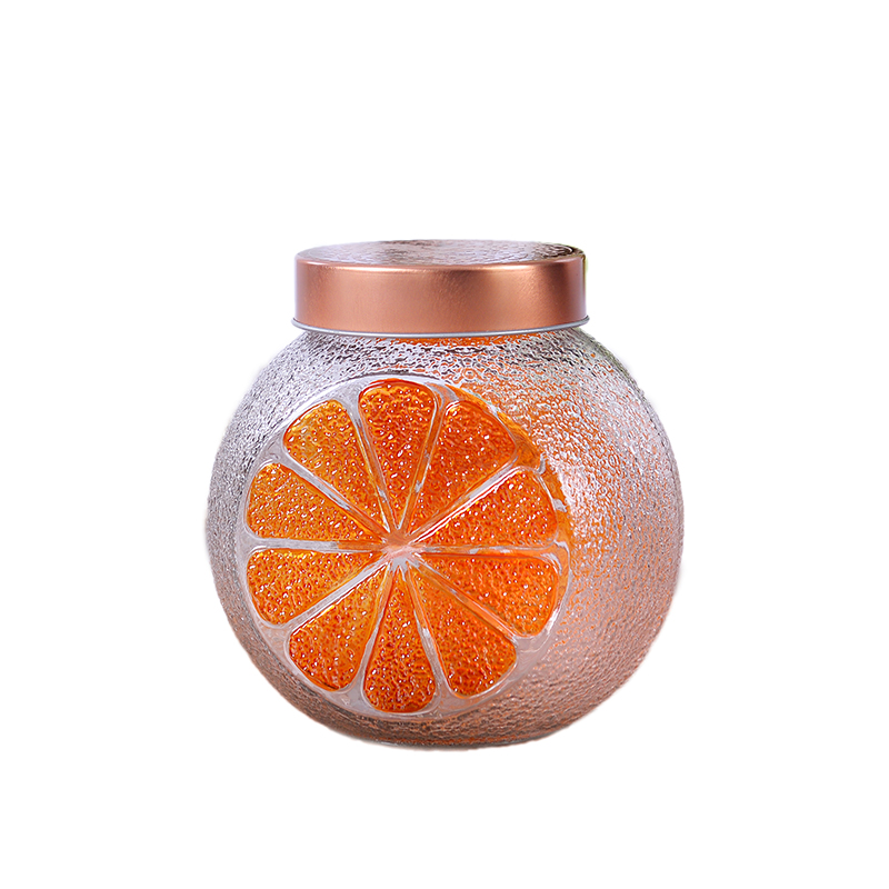 Glass juice dispenser