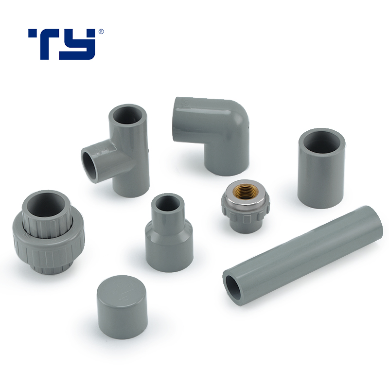 CPVC Plastic ASTM SCH80 High Pressure Pipe Fittings