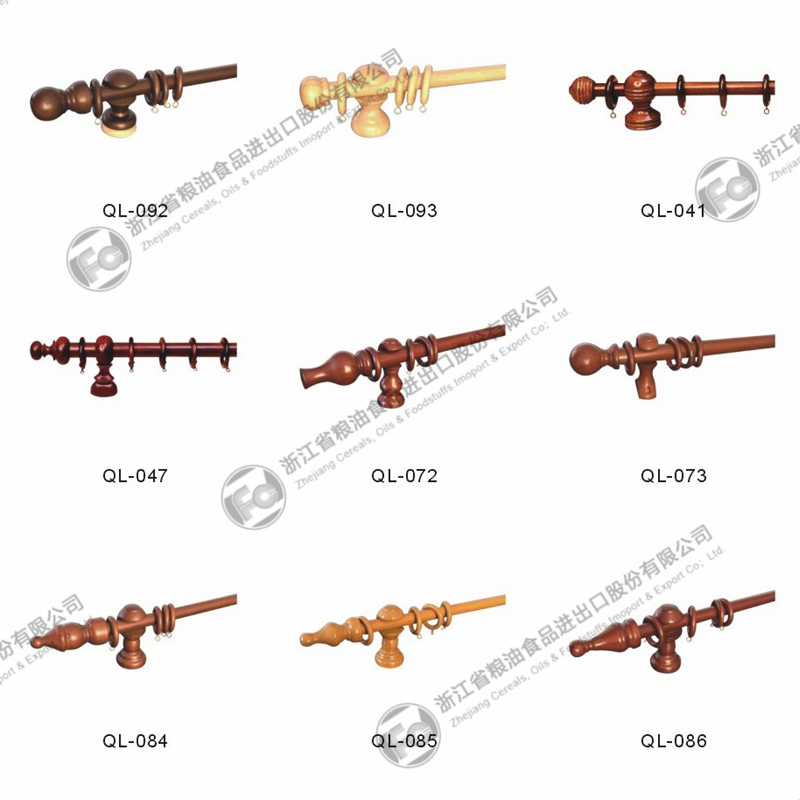 Wooden Curtain Rod