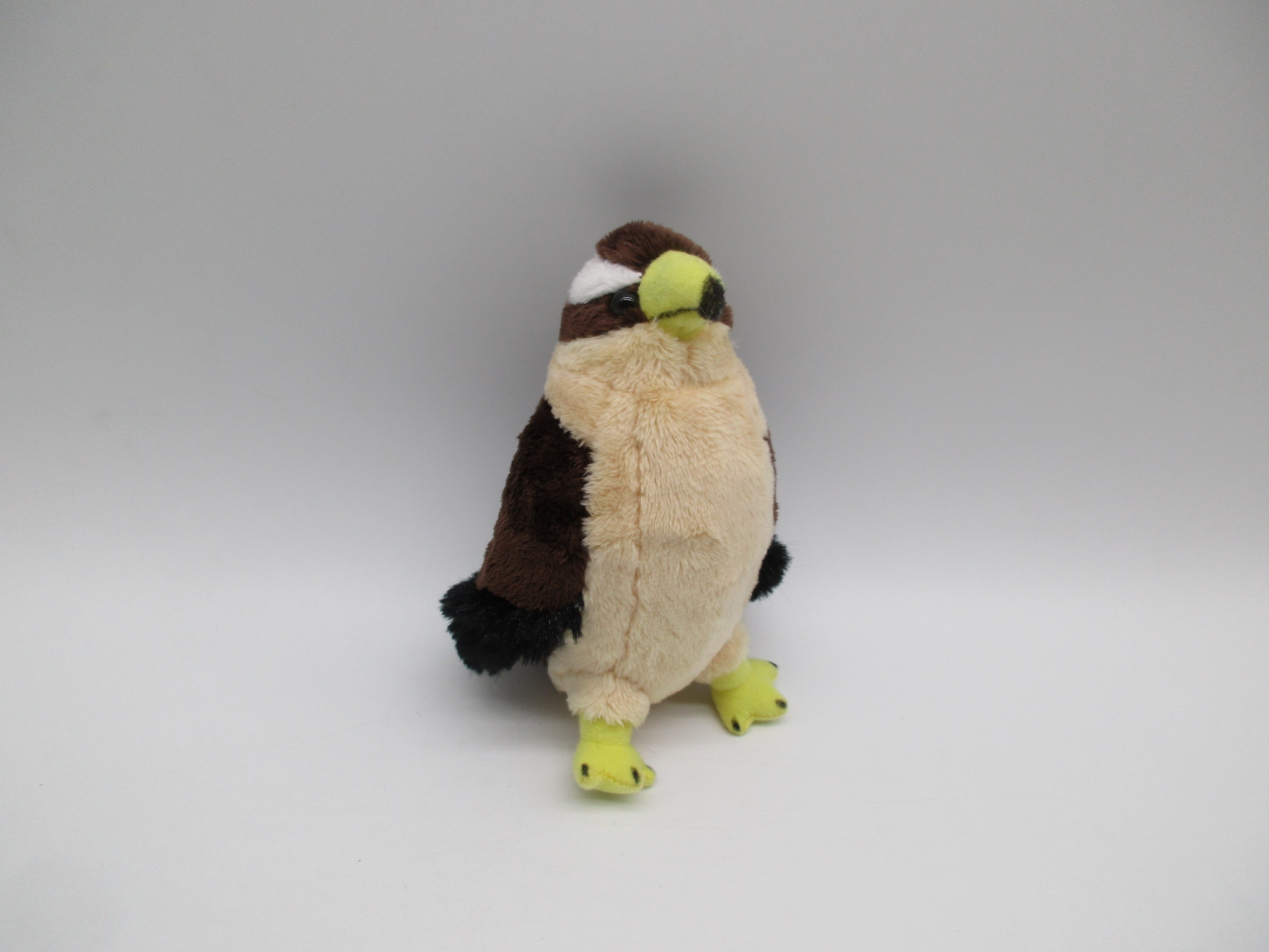 Plush cute hawk toy