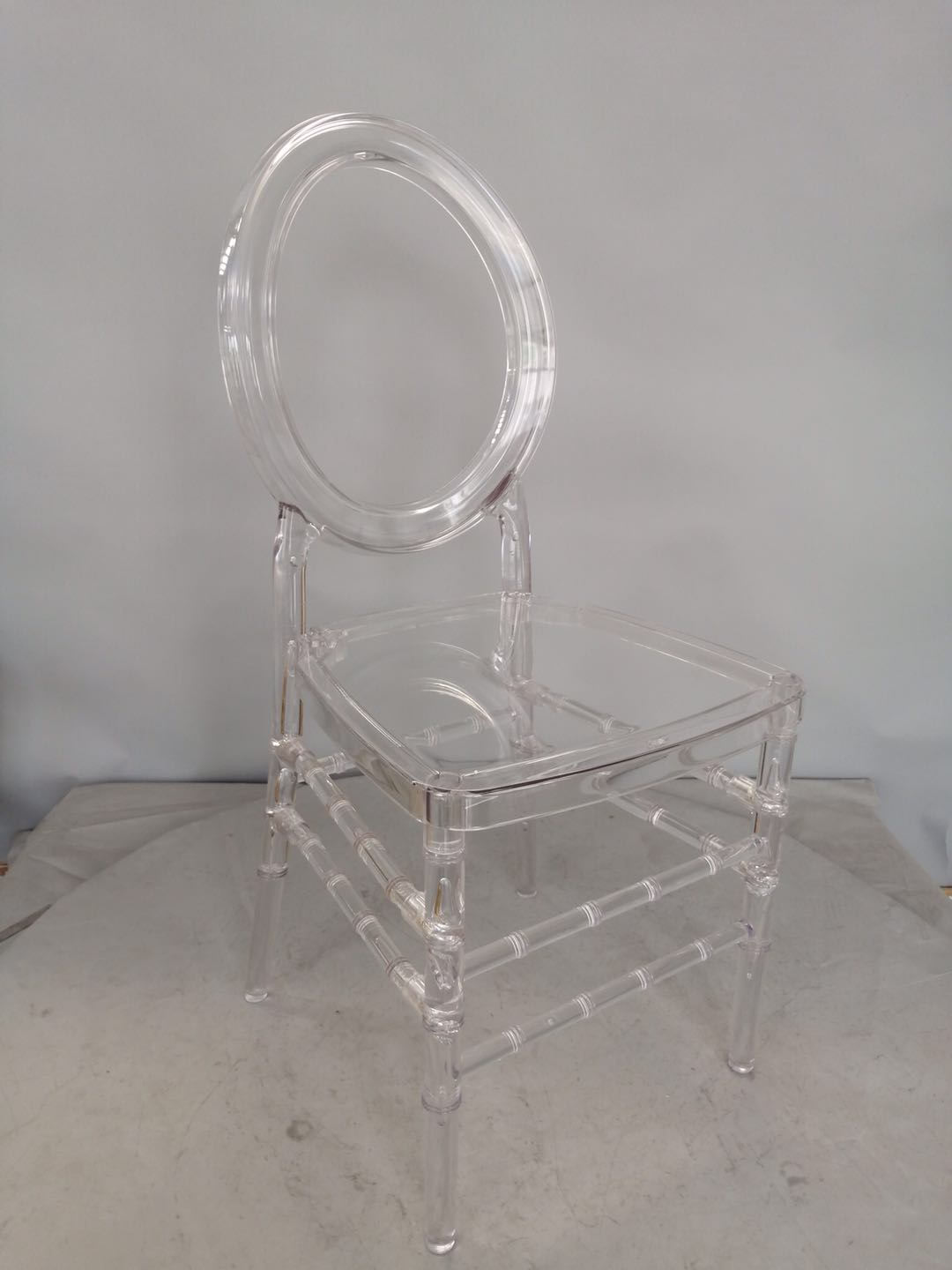 Resin O back chair