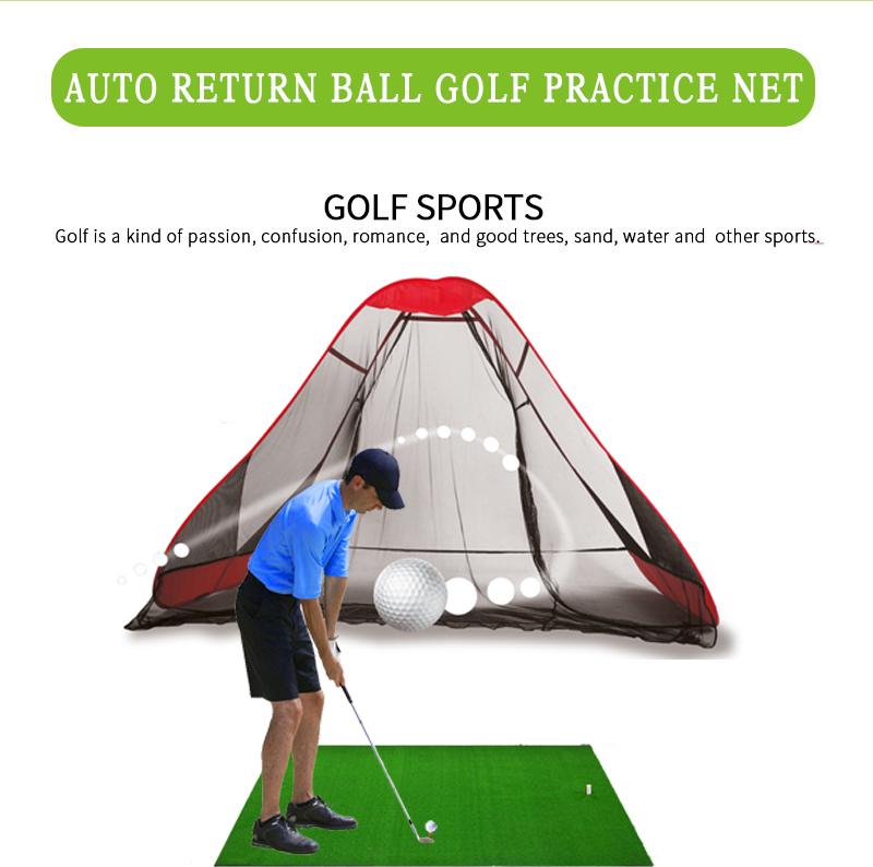 Ball Return Golf Practice Net