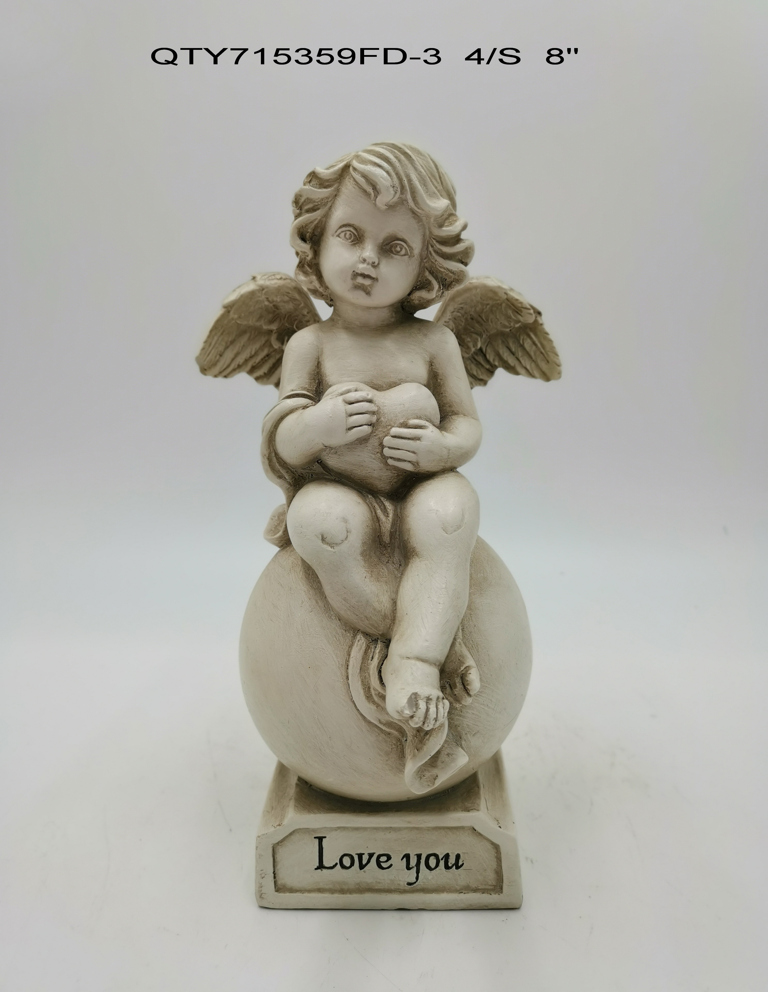 Garden decorations the cemetery Angel