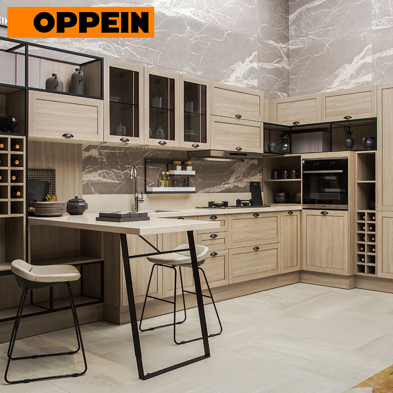 modern kitchen cabinet，kitchen unit, melamine kitchen, custom kitchen
