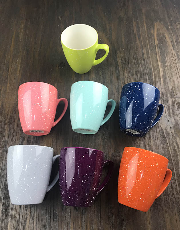 ceramic speckle mug