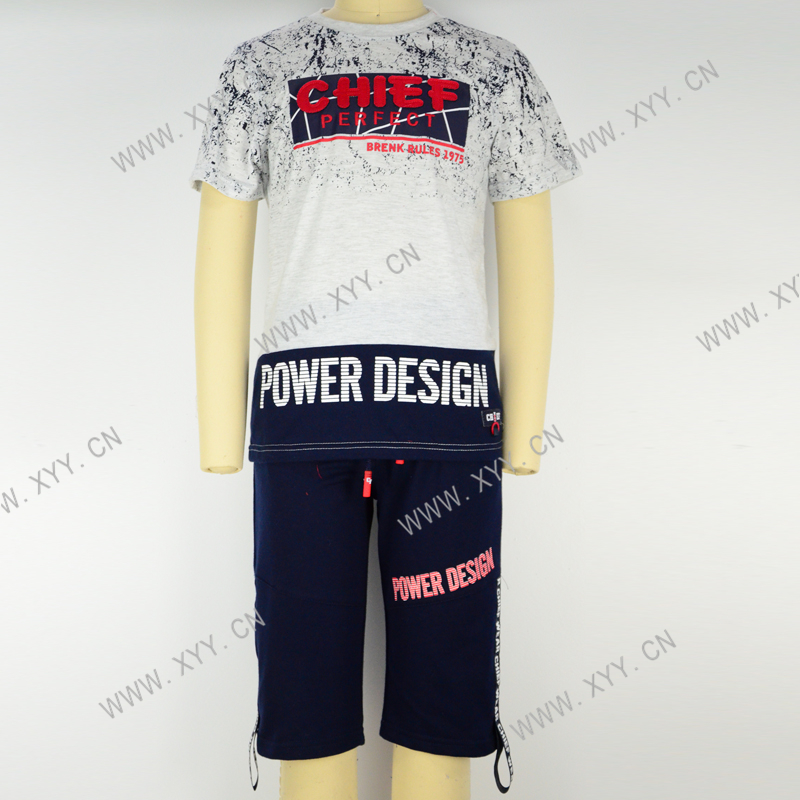Boy's t-shirt and shorts