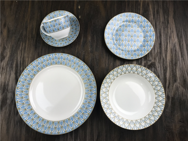 New Bone China Dinner Set