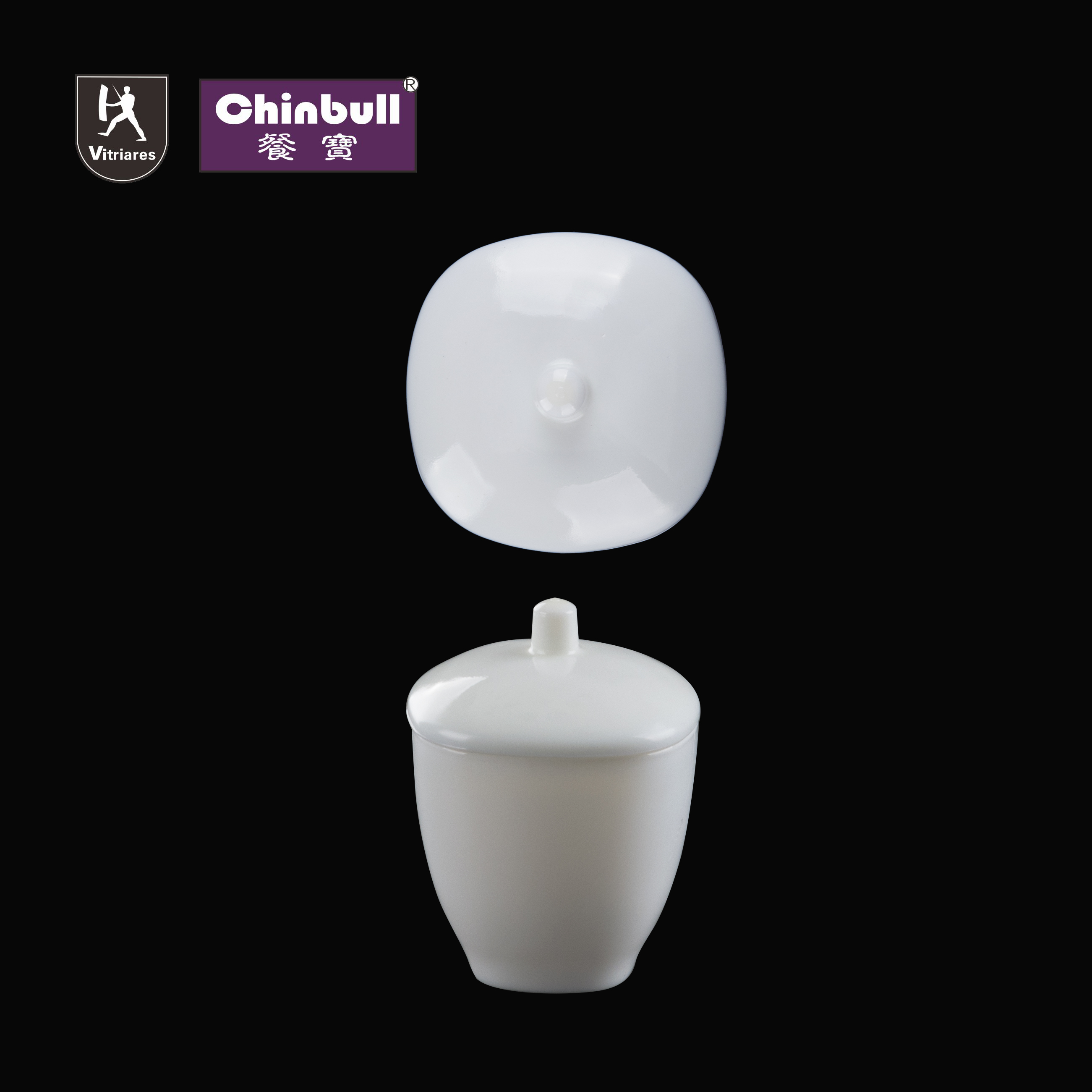 210ml Sugar Pot(opal glassware）