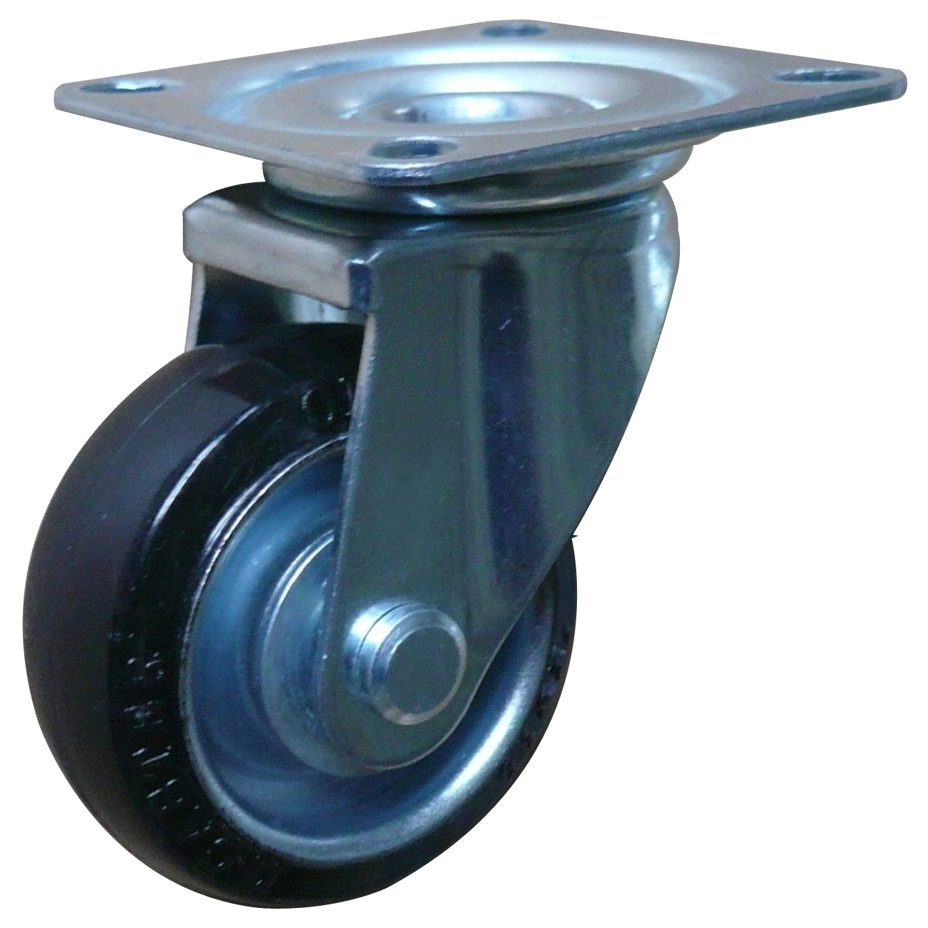 Rubber swivel caster Japanese style industrial removable caster wheel