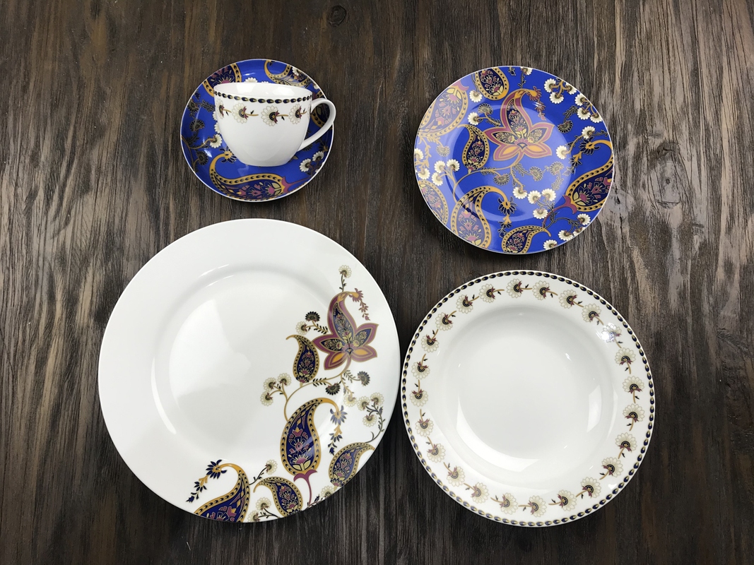 New Bone China Dinner Set