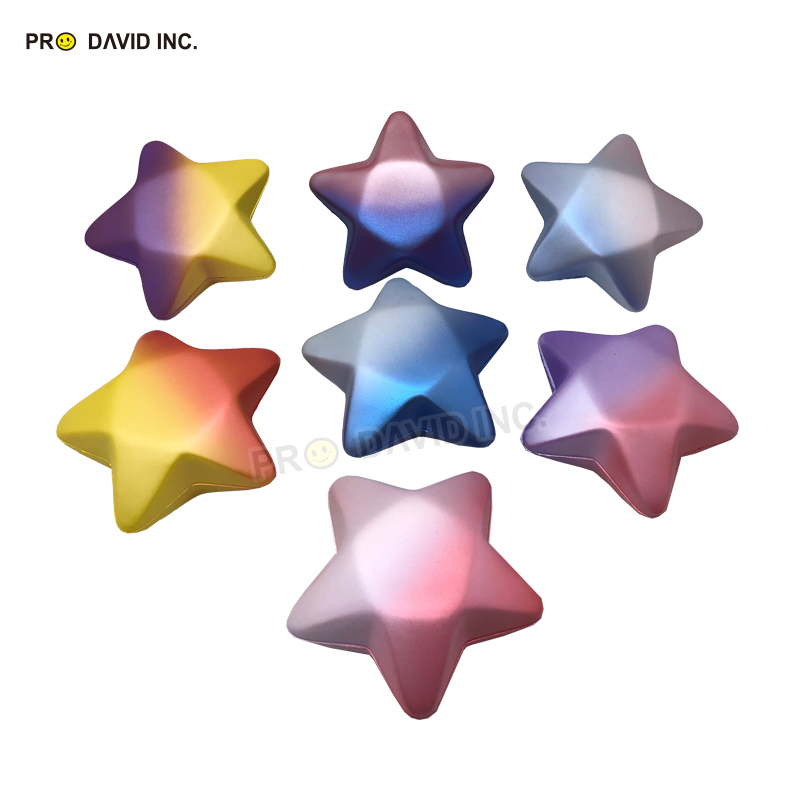 Star Squeezie in Pearl Rainbow colors