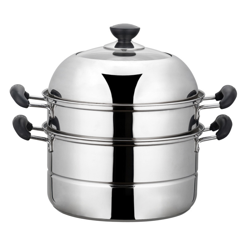 Stainless steel multi-use steamer pot