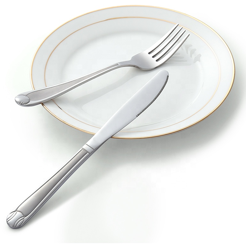 Low MOQ And Short Delivery Date Hotel stainless steel cutlery set