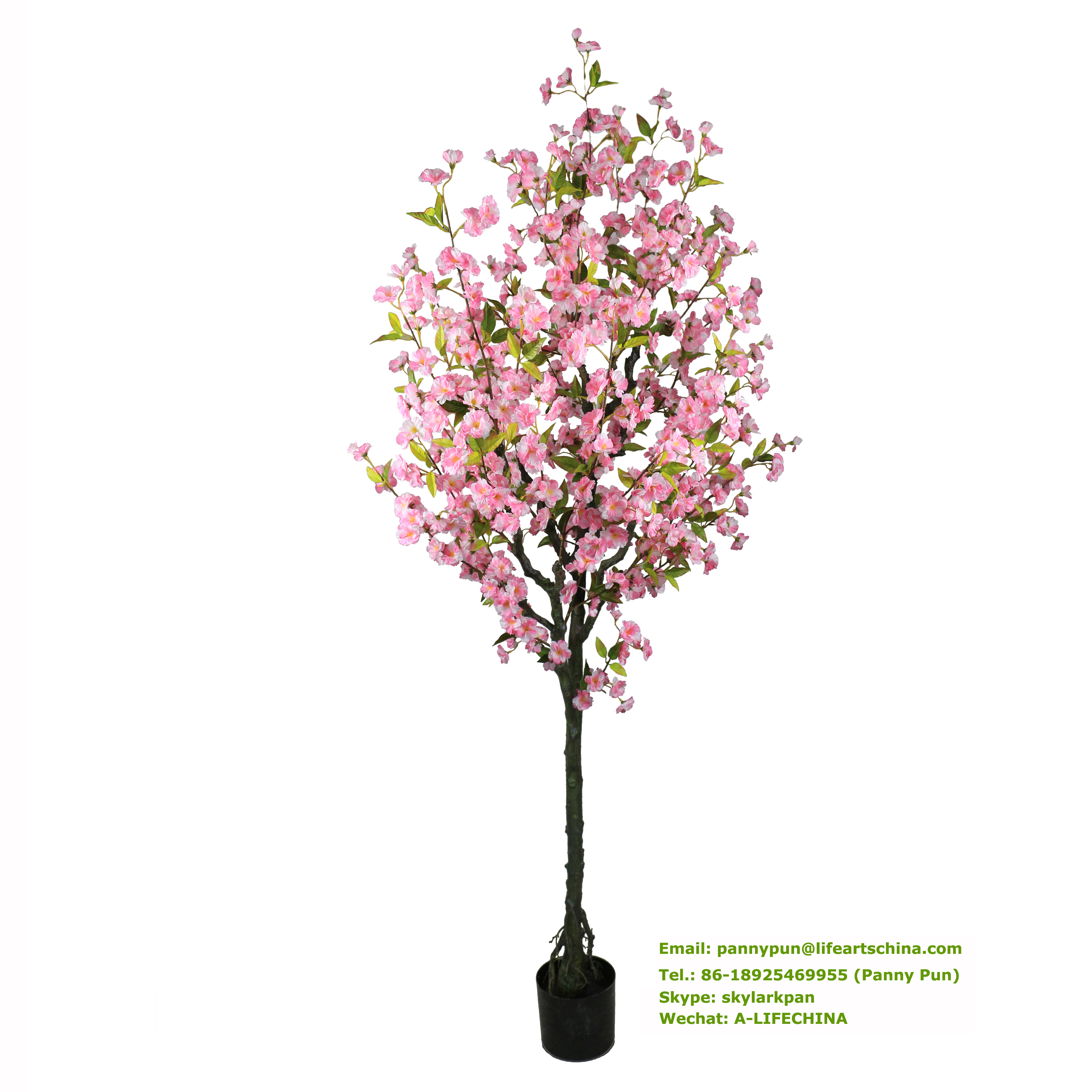 artificial tree 185cm artificial cherry blossom tree