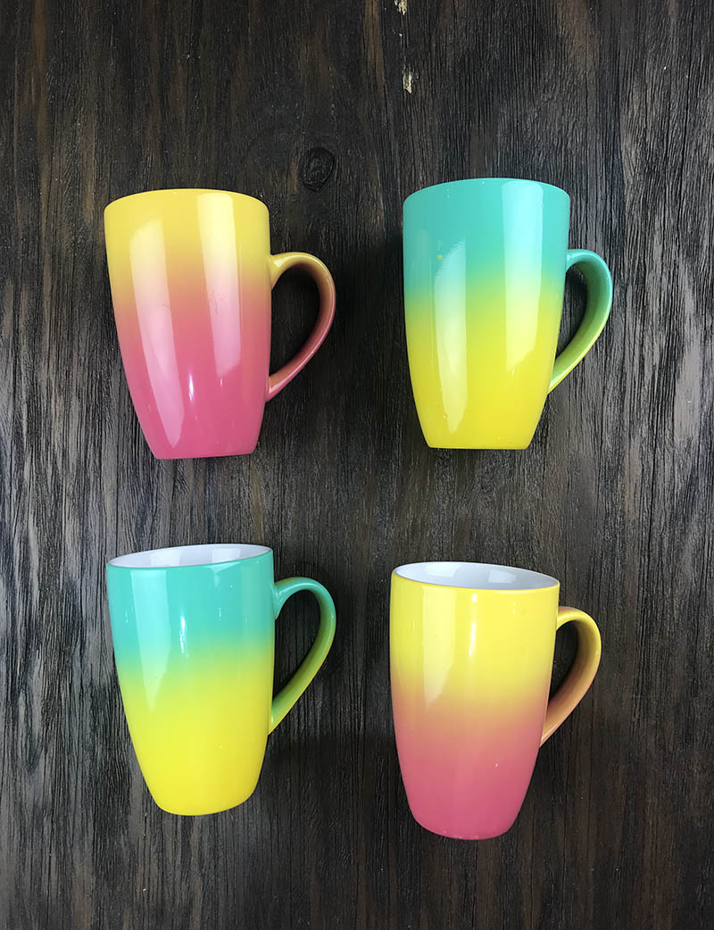 ceramic gradual mug