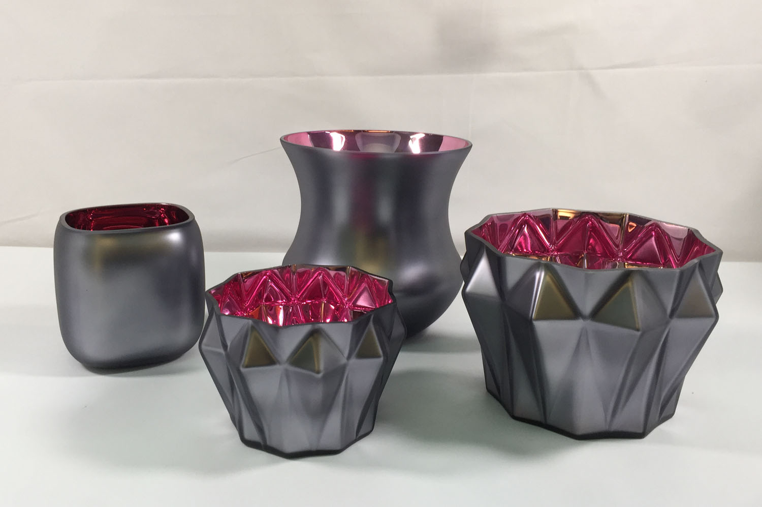 Glass Vase， Glass Candle Holder