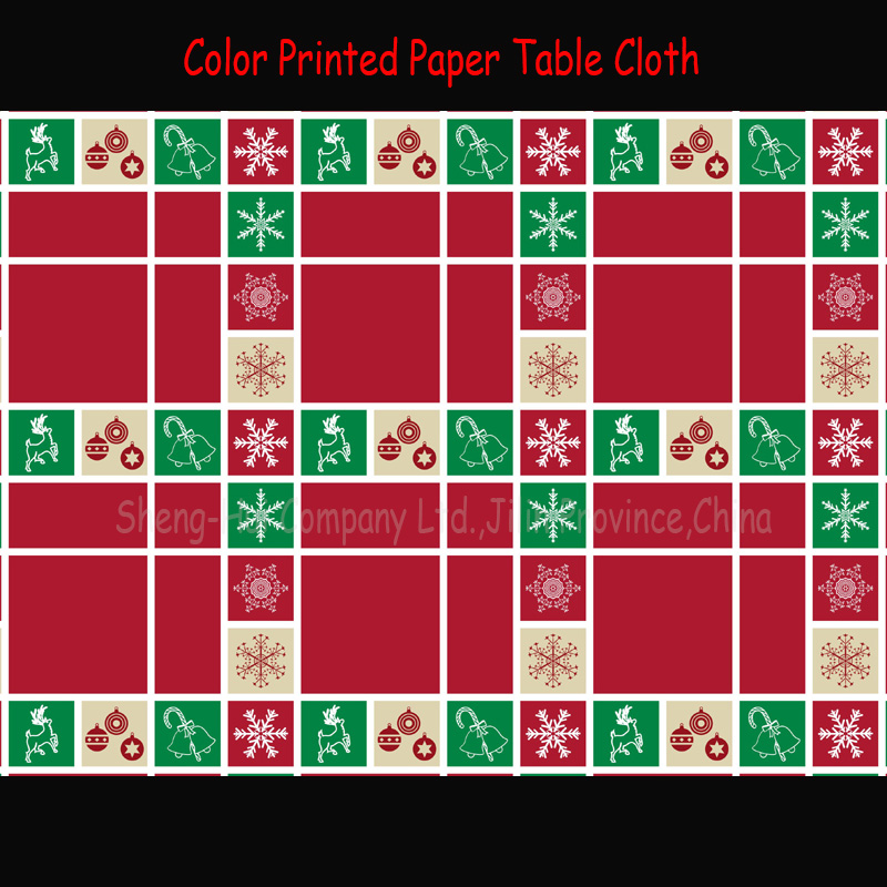 Printed Paper Table Cover