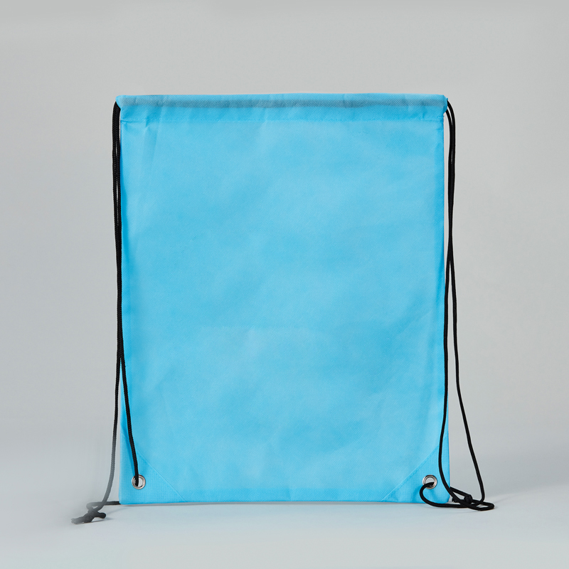 Wholesale non-woven material backpack large shopping bag backpack with custom printing logo