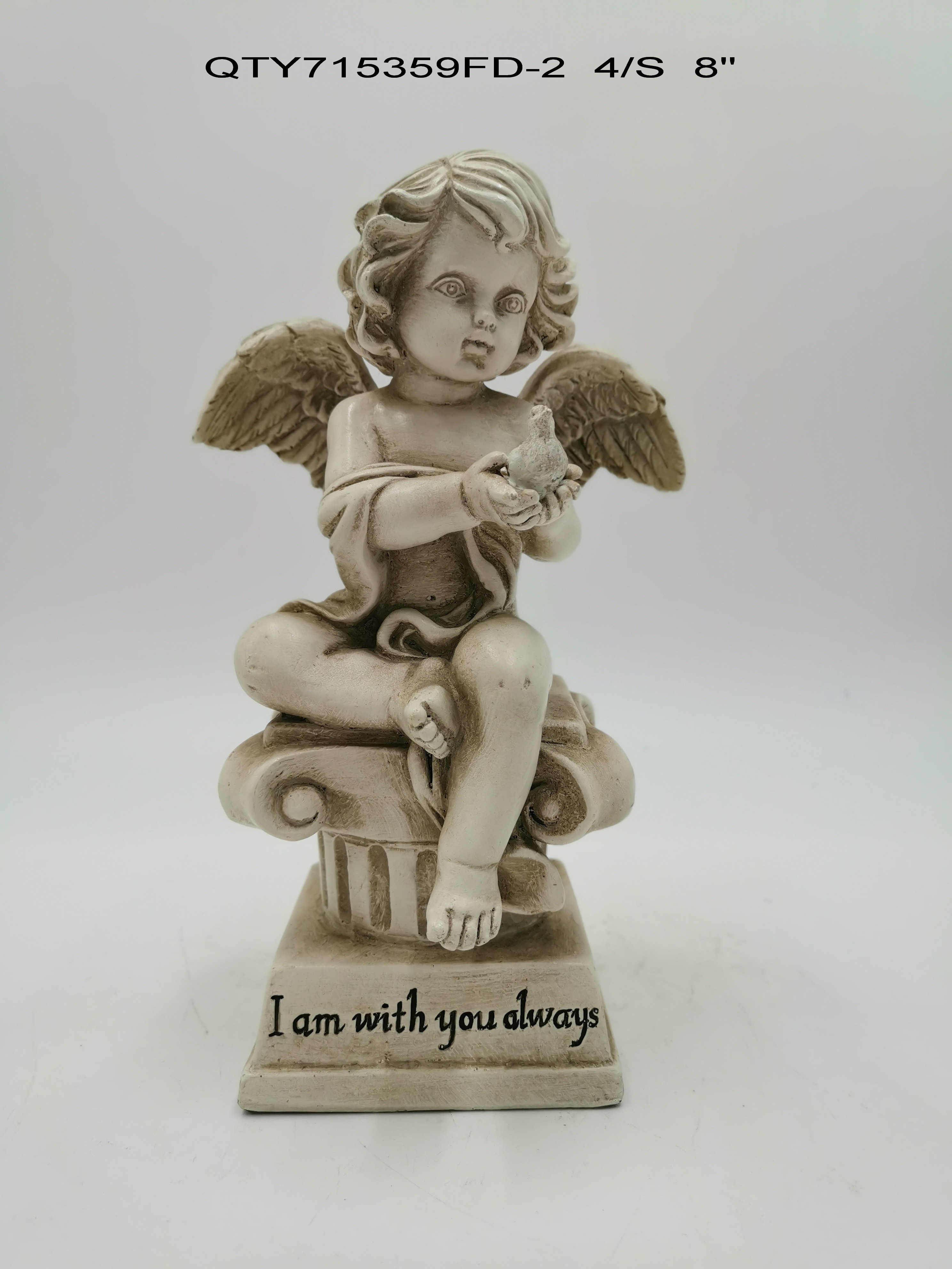 Garden decorations the cemetery Angel
