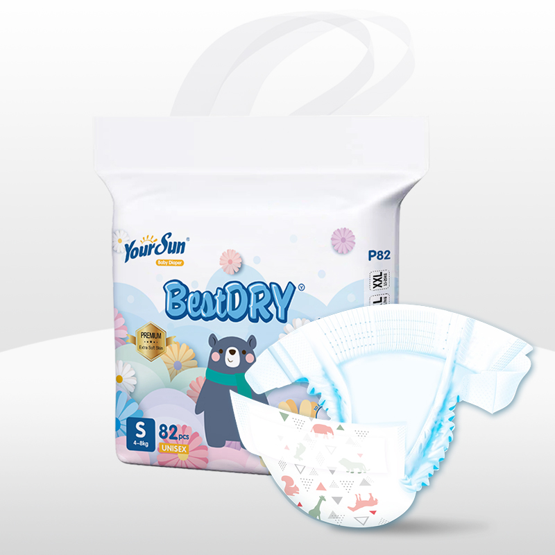 Yoursun Anti-Leakage New Stype Premium Quality Custom logo Wholesale Super Soft Baby Diaper