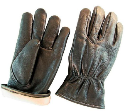 cowhide leather driver glove
