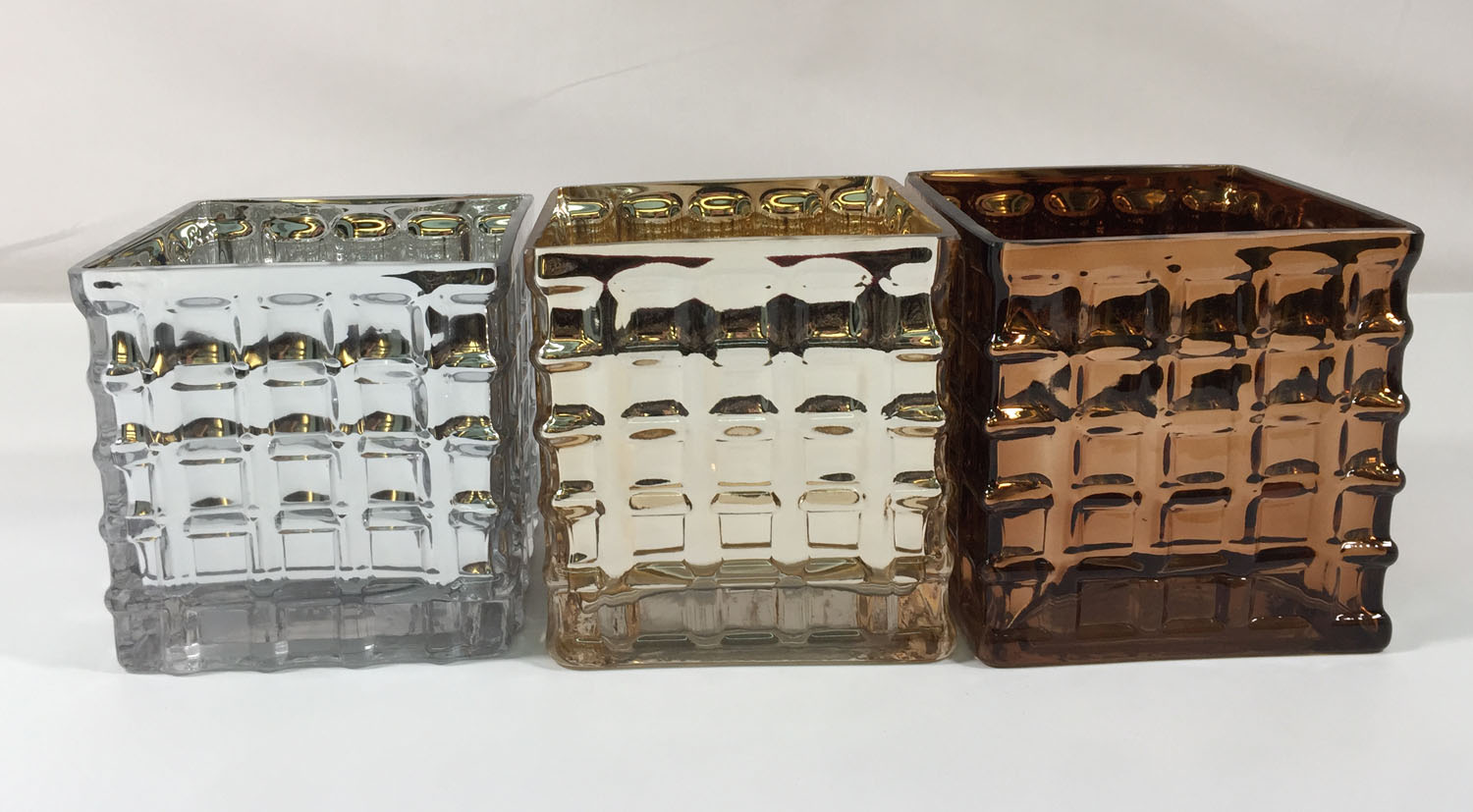 Glass Vase, Glass Candle Holder, Tealight Holder