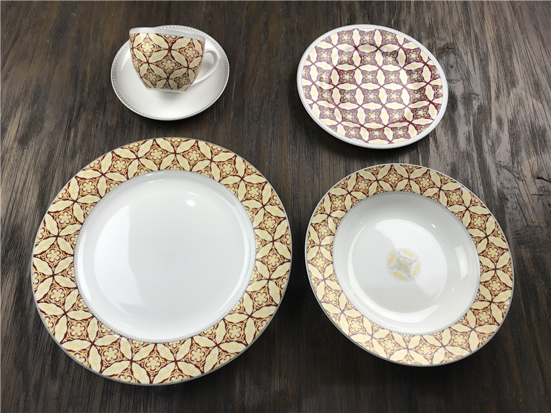 New Bone China Dinner Set