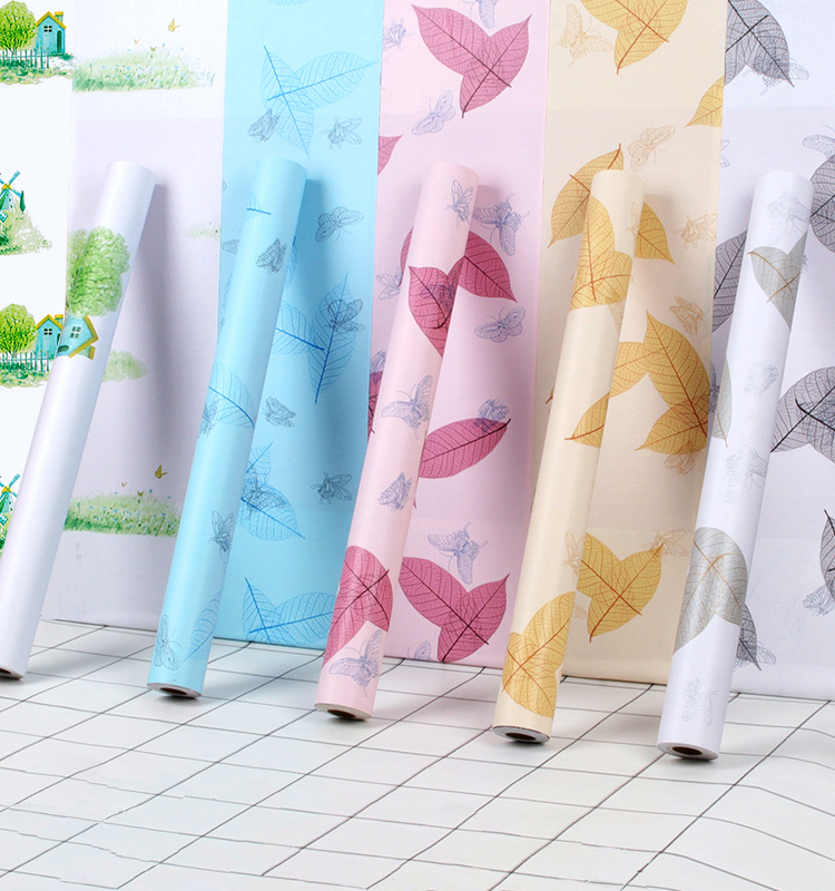 Self adhesive book cover - Leaves